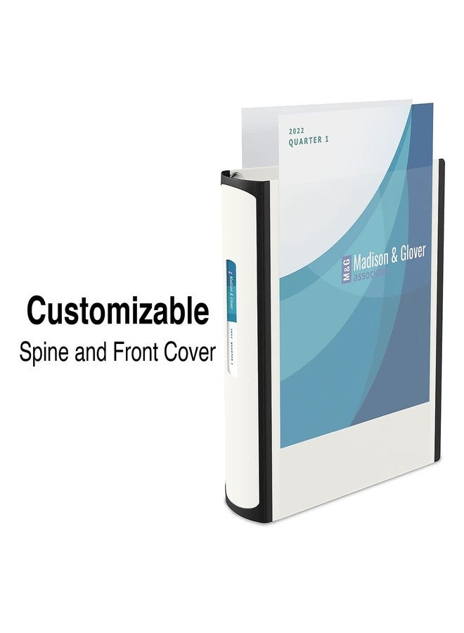 ستابلز مجلد ستابلز بيتر بايندر شديد التحمل، أبيض، سعة 1000 ورقة، 5 بوصات - Image 3